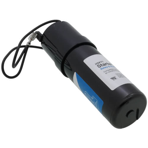 Bluefin HSKT1 capacitor - label view (Type: Relay; Voltage: 90/277 VAC)