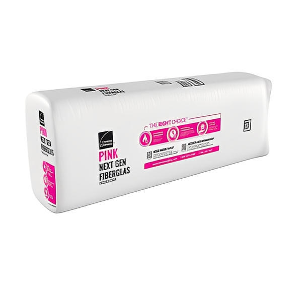 Owens Corning R-13 Kraft Faced Fiberglass Insulation Fast Batts, 3.5 in x 15.25 in x 93 in (5 Bags)