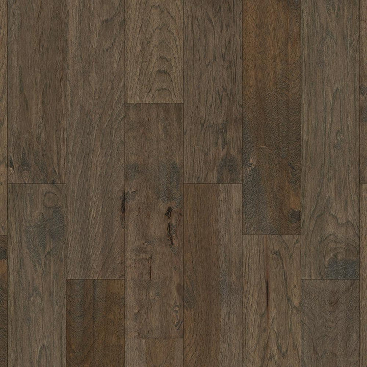Blue Ridge Hardwood Flooring Iron Gate Hickory 3/4 in. T x 3 in. W Smooth Solid Hardwood Flooring (24 sq.ft./case)