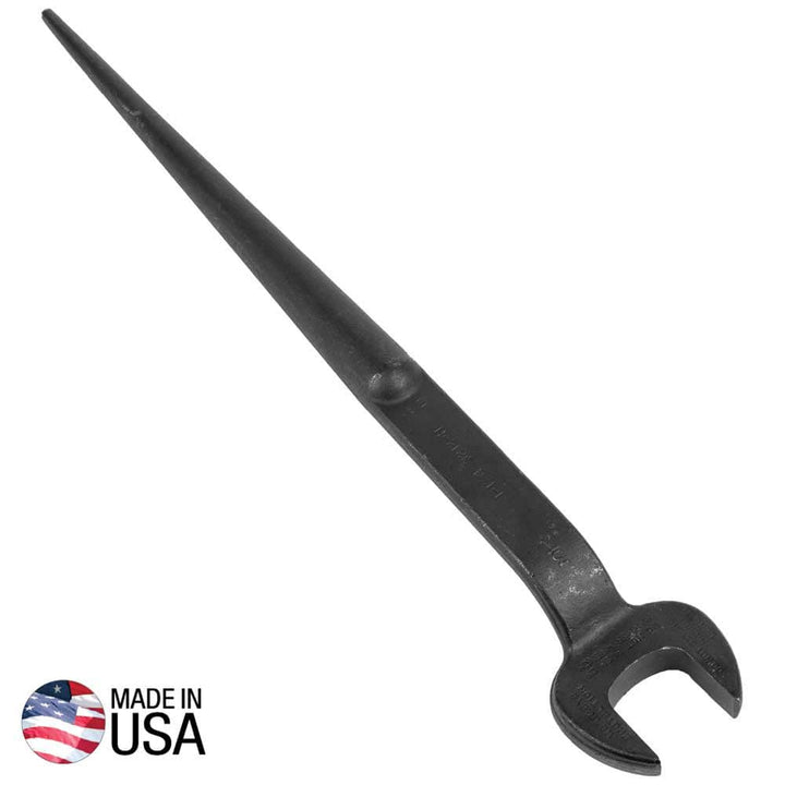 Klein Tools 3212 3/4 in. Erection Spud Wrench for U.S. Heavy Nut, 1-1/4 in. Nominal Opening, 16.625 in. Length