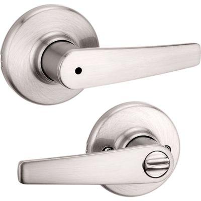 Kwikset Delta Polished Brass Passage Lever – Right or Left Handed