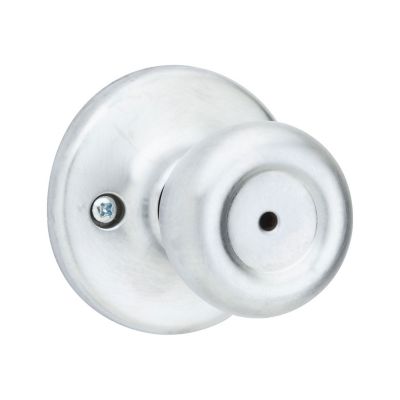 Kwikset Mobile Home Satin Chrome Privacy Knob, Universal Handing