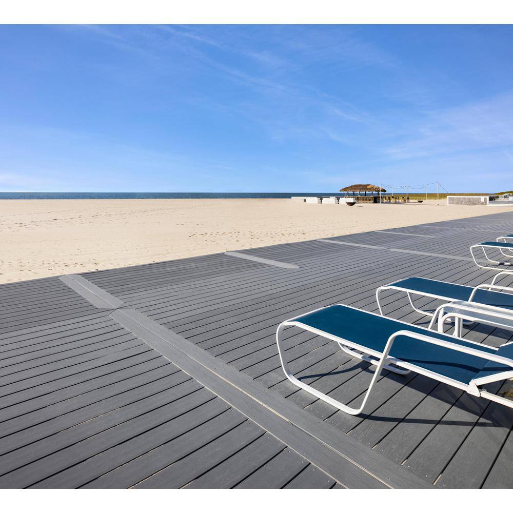MoistureShield Elevate Lake Fog 1 in. x 5.4 in.x 20 ft. Solid Edge Capped Composite Decking (10-Pack) (H-Pack)
