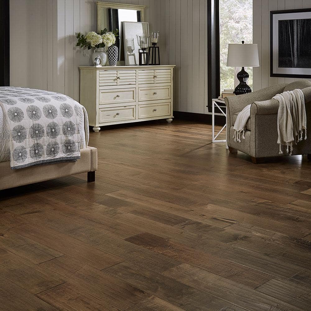 HOMELEGEND Lexington Maple 5/8 in. T x 7.5 in. W Hand Scraped Engineered Hardwood Flooring (31.1 sqft/case)
