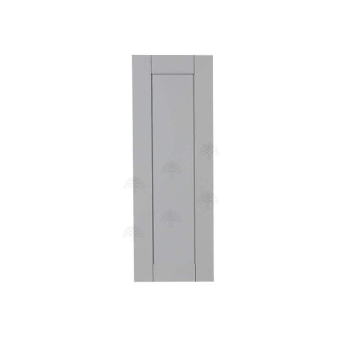 LIFEART CABINETRY Anchester Assembled 21x42x12 in. Wall Cabinet with 1 Door 3 Shelves in Light Gray