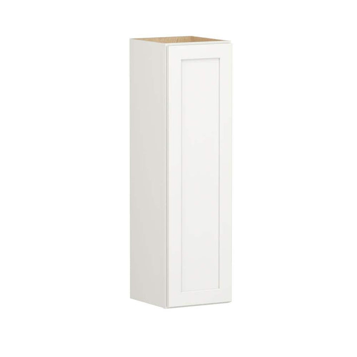 Shaker Full Overlay 12 in. W x 12 in. D x 42 in. H Plywood Assembled Wall Kitchen Cabinet in Linen White