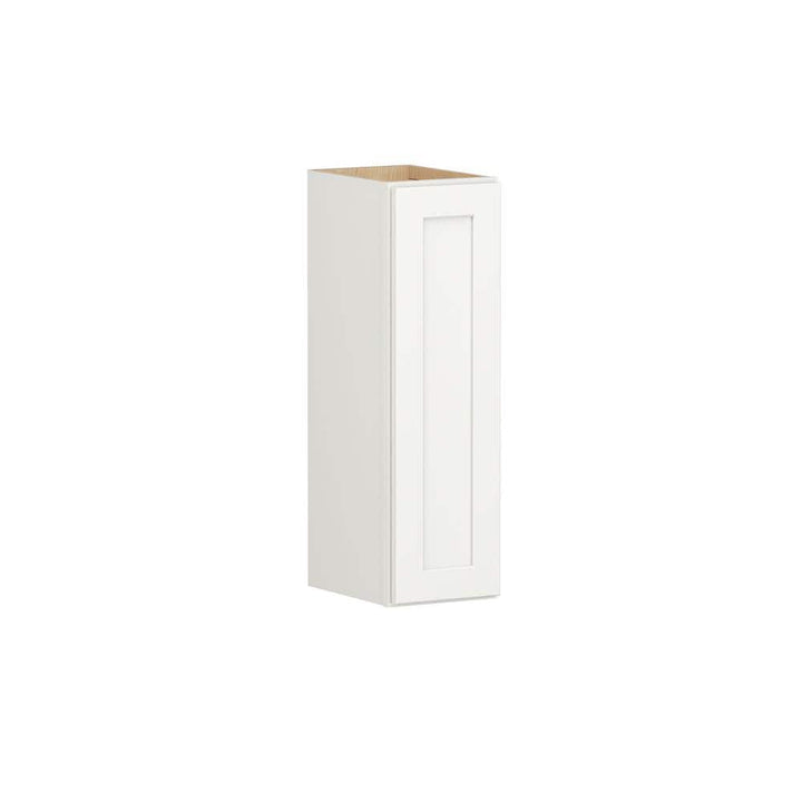 SIMPLY WOODMARK PRO Shaker Full Overlay 9 in. W. x 12 in. D x 30 in. H Plywood Assembled Wall Kitchen Cabinet in Linen White