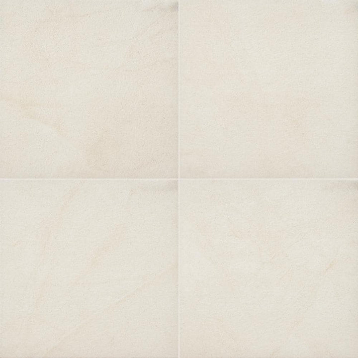 MSI Living Style Cream 2 cm. x 24 in. x 24 in. Matte Porcelain Stone Look Paver (256 sq. ft./Pallet)