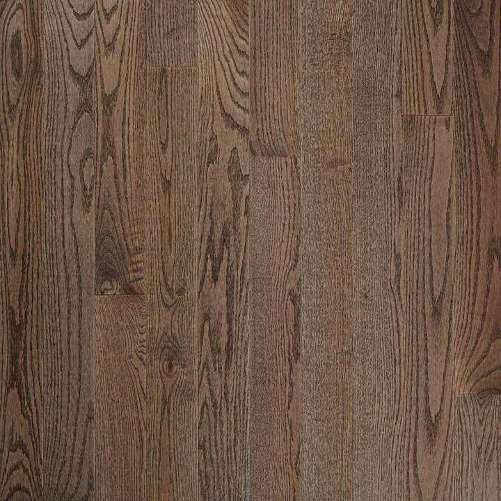Bruce Plano Low Gloss Gray Oak 3/4 in. T x 4 in. W Smooth Solid Hardwood Flooring (18.5 sq.ft./ctn)