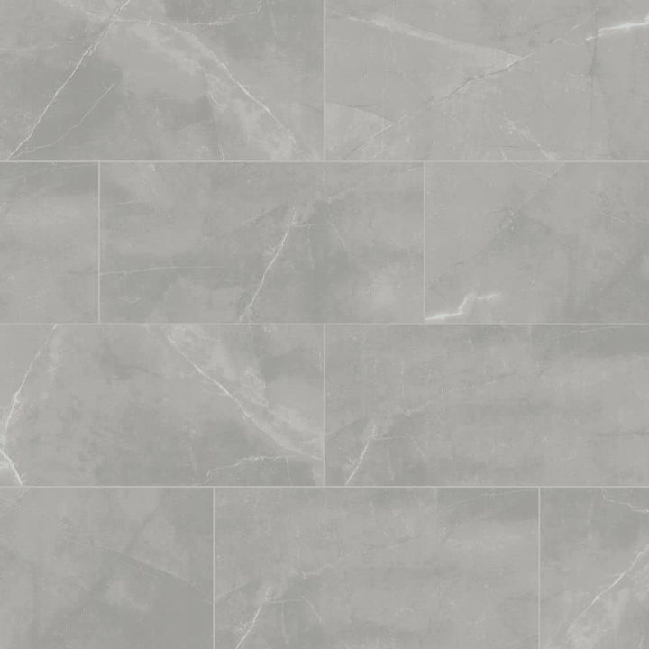 MSI Madison Celeste 12 in. x 24 in. Polished Porcelain Stone Look Floor and Wall Tile (16 sq. ft./Case)