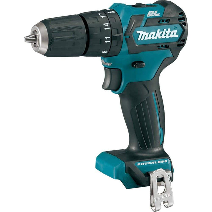 Makita 12V max CXT Lithium‑Ion 3/8 in. Brushless Cordless Hammer Driver‑Drill, Tool Only (PH05Z)