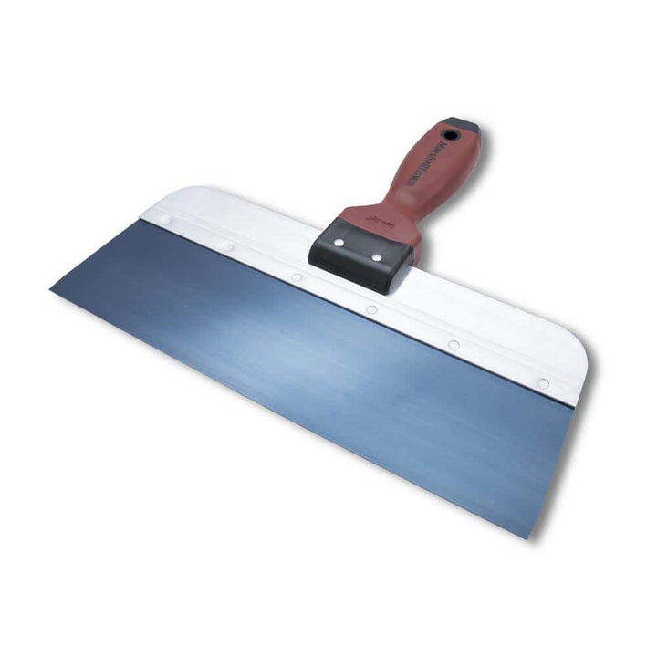 MARSHALLTOWN 12 in. x 3 in. Blue Steel Tape Knife with DuraSoft Handle