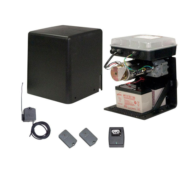 Mighty Mule Contractor Series Compact Slide Gate Opener Bonus Package