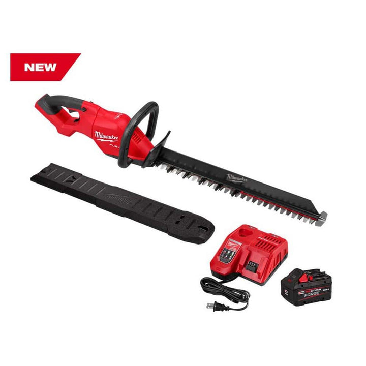 Milwaukee M18 FUEL 30" Cordless Hedge Trimmer Kit with 8.0 Ah Battery and Charger