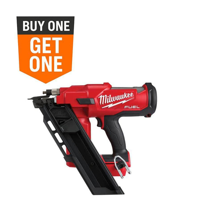 Milwaukee M18 FUEL 3-1/2 in. 18V 30° Brushless Cordless Framing Nailer, Tool-Only, with 10 in. Nail Puller & Dimpler
