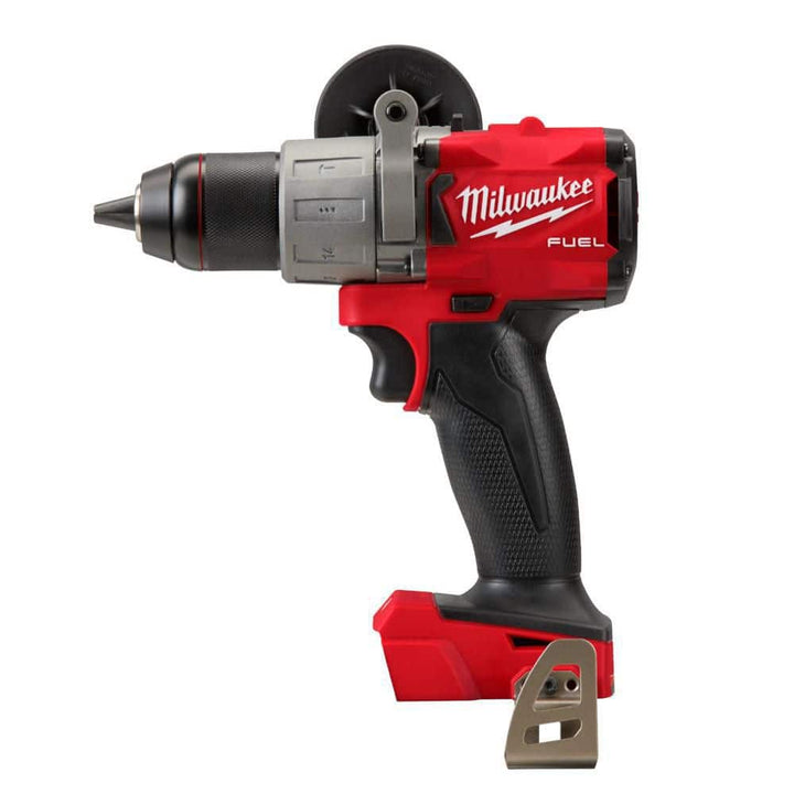 Milwaukee M18 FUEL 18V Lithium‑Ion Brushless Cordless 1/2 in. Hammer Drill/Driver, Tool‑Only (Model 2804-20)