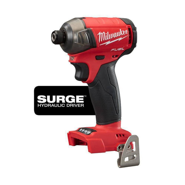 Milwaukee M18 FUEL SURGE 18V Lithium‑Ion Brushless Cordless 1/4 in. Hex Impact Driver (Tool‑Only)