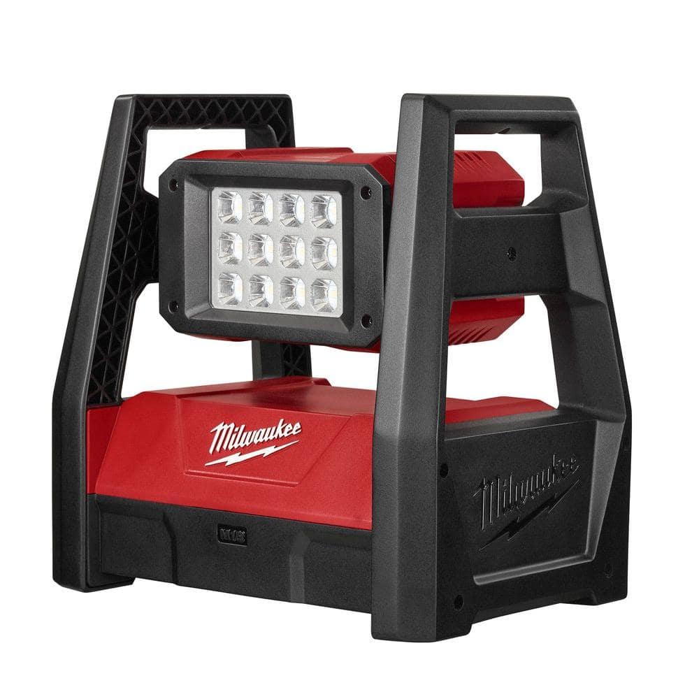 Milwaukee 2360-20 M18 ROVER Dual Power Flood Light – 3000 Lumens LED, Cordless/Corded