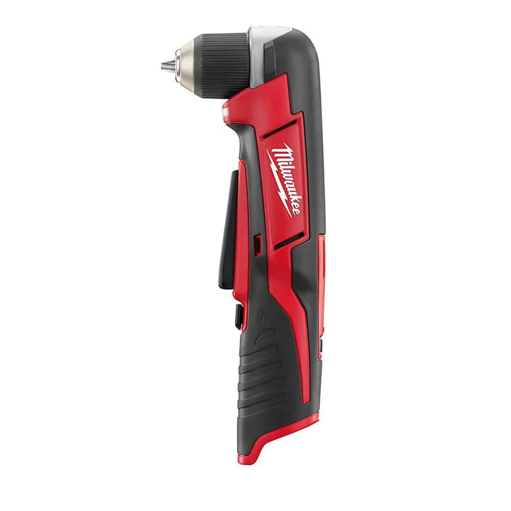 Milwaukee M12 12-Volt Lithium-Ion Cordless 3/8 in. Right Angle Drill (Tool-Only), 11" W x 4" H x 1.75" D