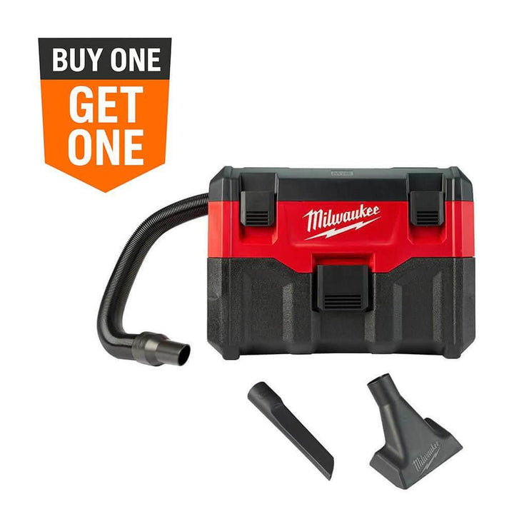 Milwaukee M18 18-Volt 2 Gal. Lithium-Ion Cordless Wet/Dry Shop Vacuum with Wet Foam Filter