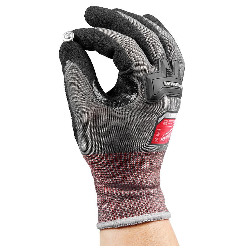 Milwaukee Medium Anti-Vibration Cut Level 4 High Dexterity Nitrile Dipped Gloves