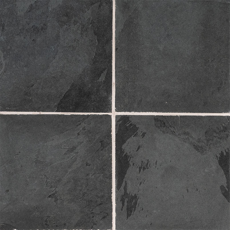MS International Montauk Black 12 x 24 Slate Floor and Wall Tile