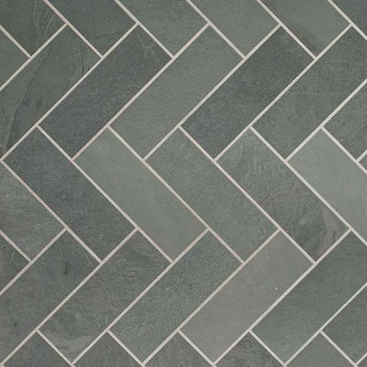 MSI Montauk Blue 4 in. x 12 in. Gauged Slate Floor and Blue Subway Tile (5 sq. ft./Case)