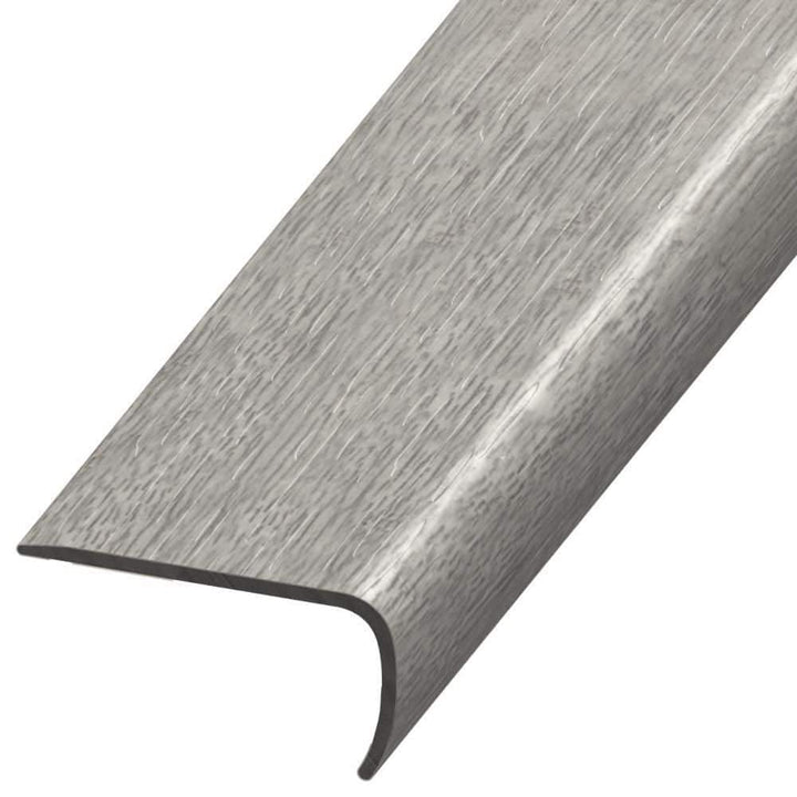 Modern Maven Moonlight Silver 1 in. T x 2 in. W x 94 in. L Stair Nose Molding