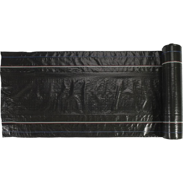 Mutual Industries 1/4 in. x 3 ft. x 50 ft. Black Heavy Duty Dot Silt Fence Fabric