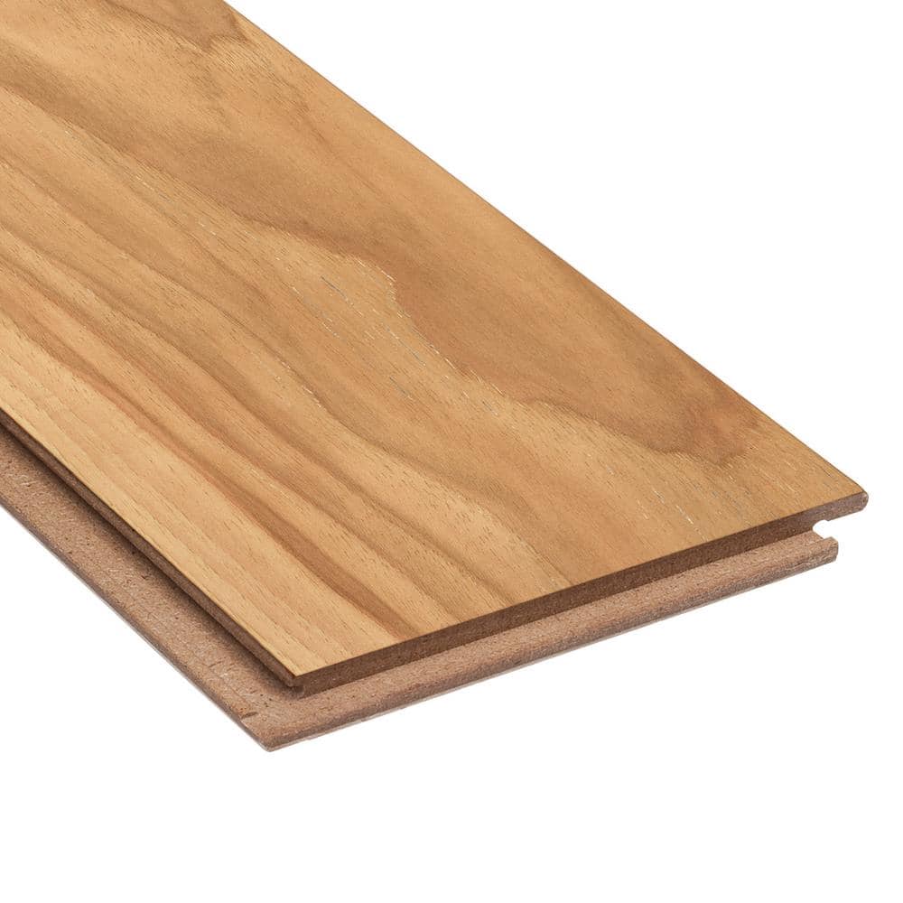 HOMELEGEND Natural Hickory 3/8 in. T x 5 in. W Wire Brushed Engineered Hardwood Flooring (19.7 sqft/case)