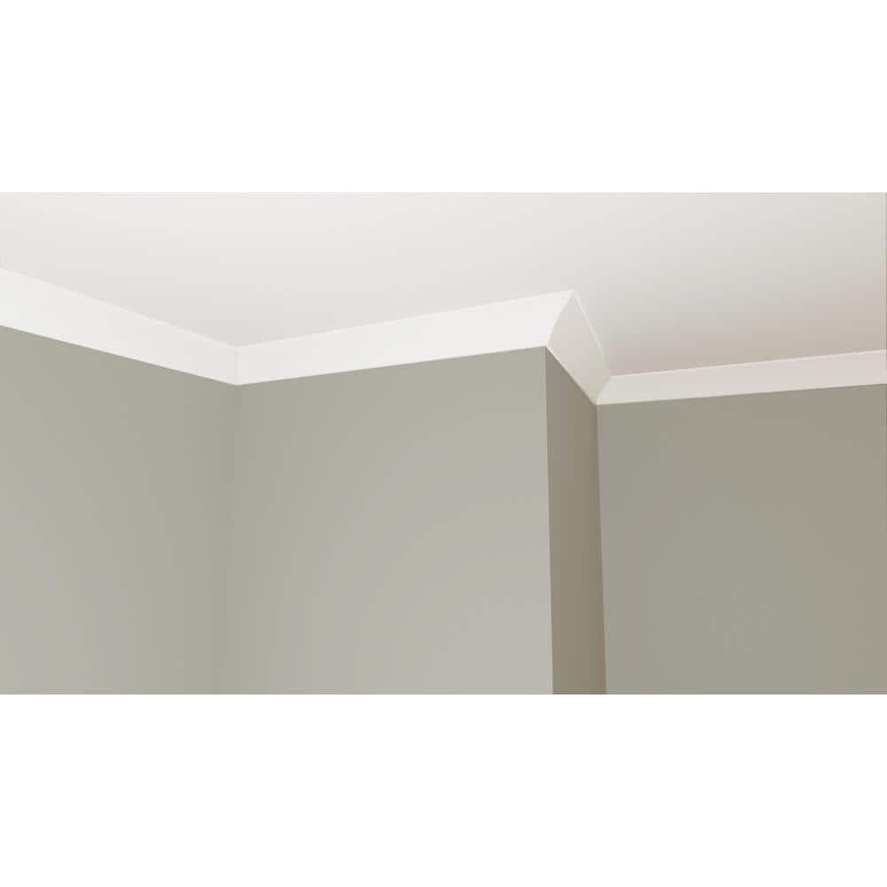 HOUSE OF FARA 8843 9/16 in. x 4-1/4 in. x 96 in. MDF Crown Moulding