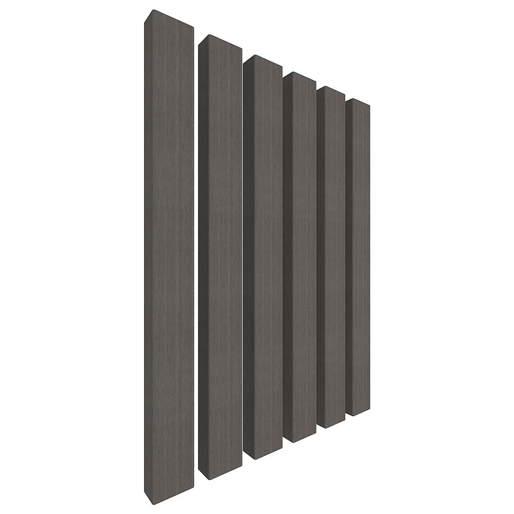 NewTechWood Alusions 1 in. x 2 in. x 144 in. Coextruded Argentinian Silver Gray Wood Composite Aluminum Beams