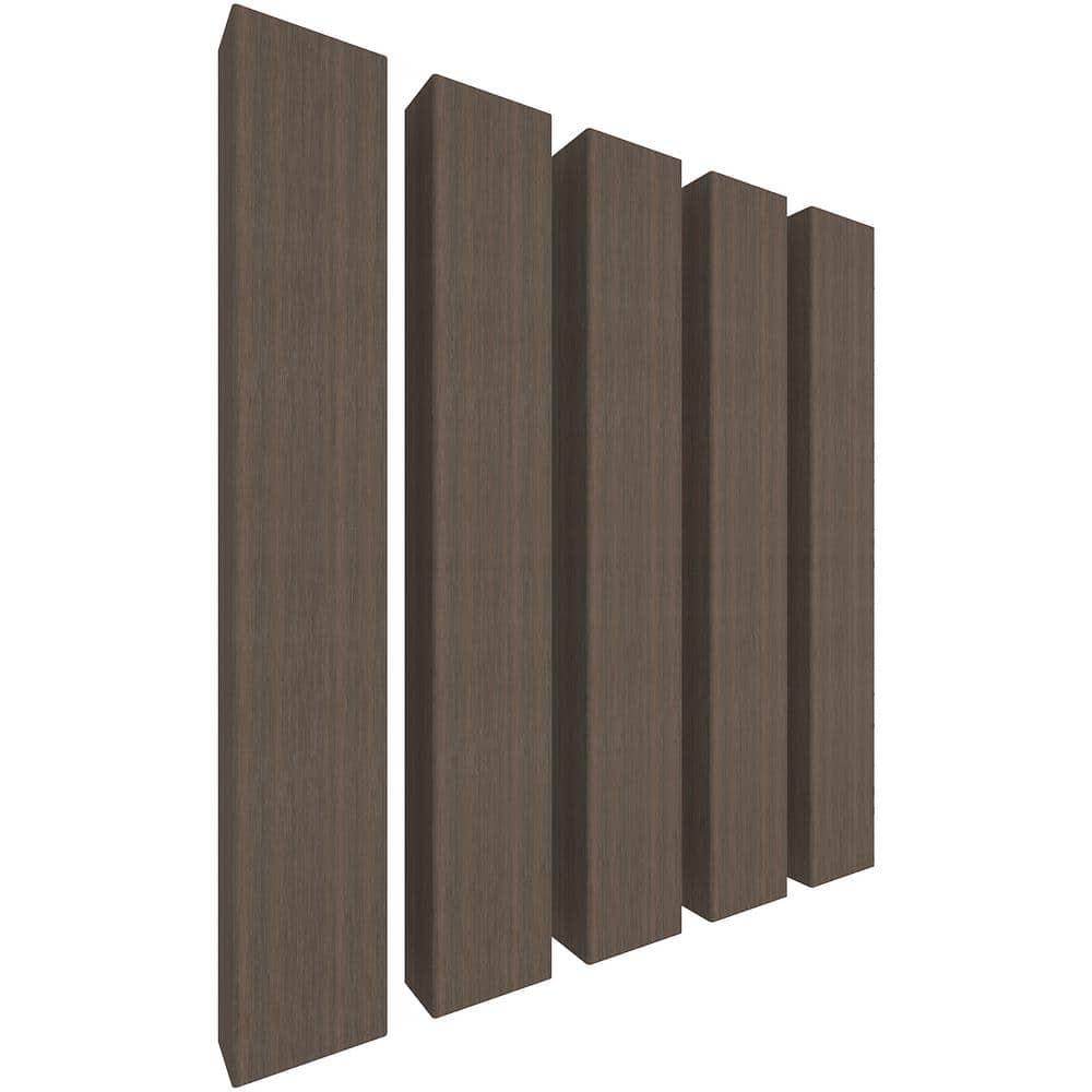 NewTechWood Alusions 2 in. x 4 in. x 144 in. Coextruded Brazilian Ipe Wood Composite Aluminum Beams
