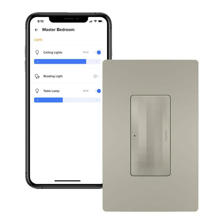 Legrand radiant with Netatmo Smart Gateway Hub, Nickel