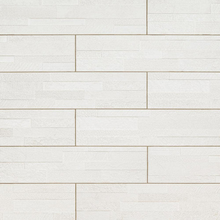 MSI Nora Ice Ledger Panel 6 in. x 24 in. Textured Matte Porcelain Wall Tile (528 sq. ft./Pallet)