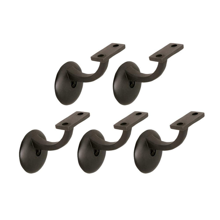Design House Oil Rubbed Bronze Jumbo Handrail Bracket (5-Pack)