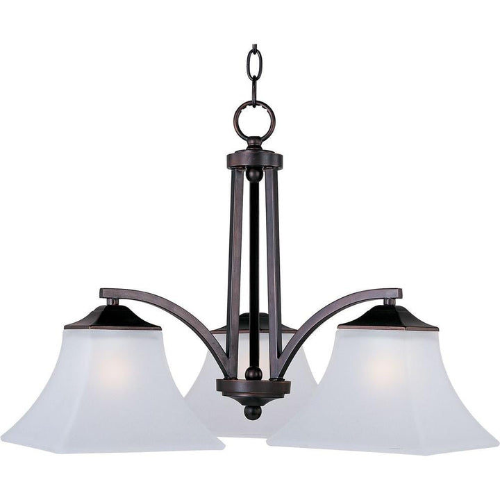 Maxim Lighting Aurora 3-Light Oil-Rubbed Bronze Chandelier