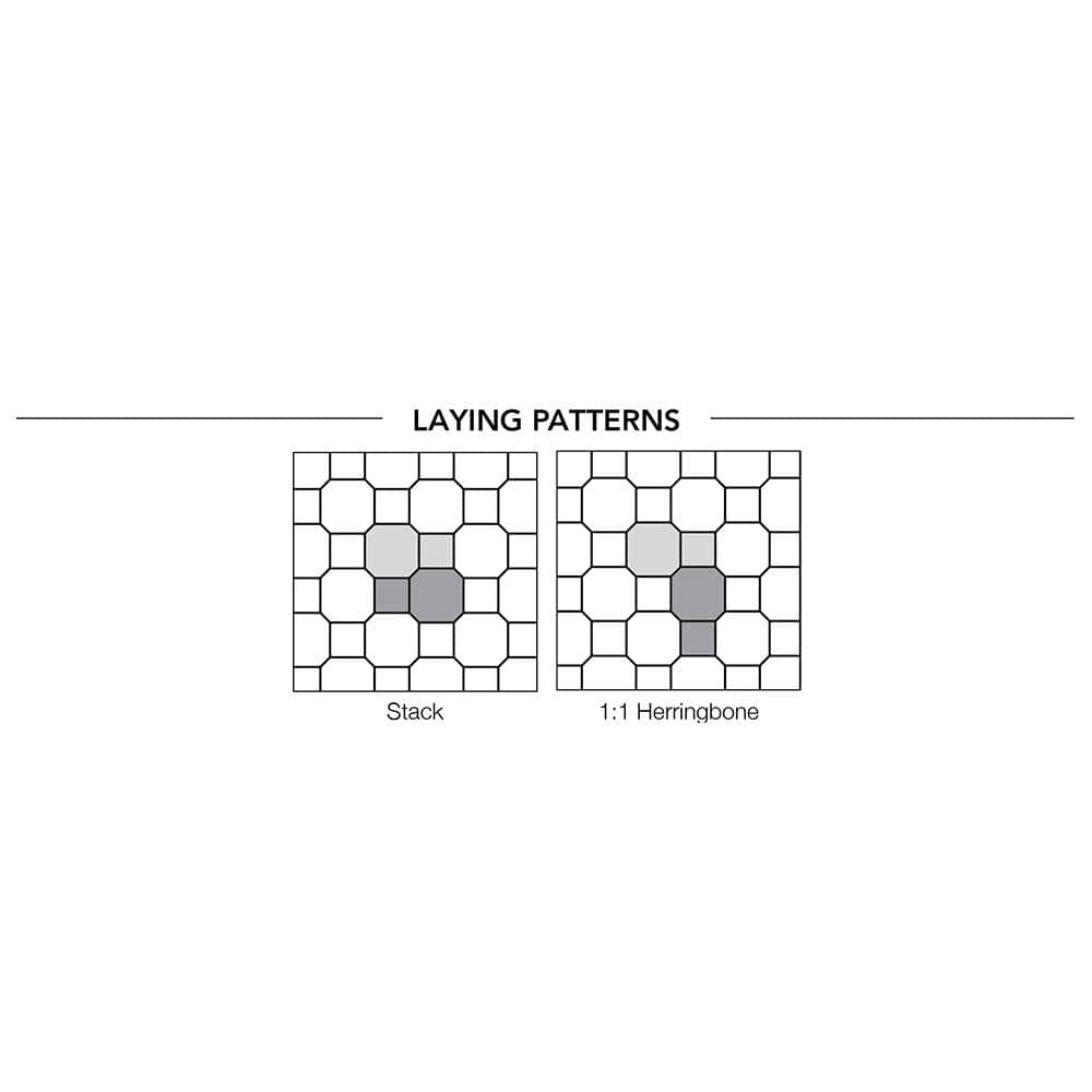 Pavestone Decorastone 9.06 in. L x 5.51 in. W x 2.36 in. H Oldtown Blend Concrete Paver (350 Pieces/100 sq. ft./Pallet)