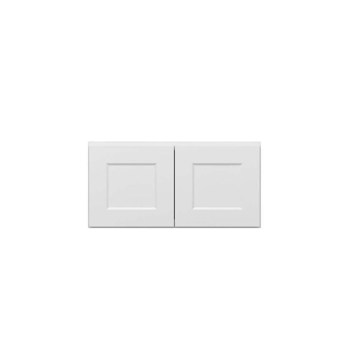 Norfolk Assembled 30 in. W x 15 in. H x 12 in. D Plywood Wall Cabinet in Painted White