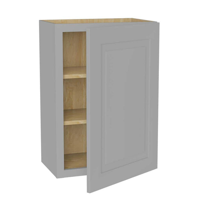 Home Decorators Collection Grayson Pearl Gray Wall Kitchen Cabinet with Soft Close