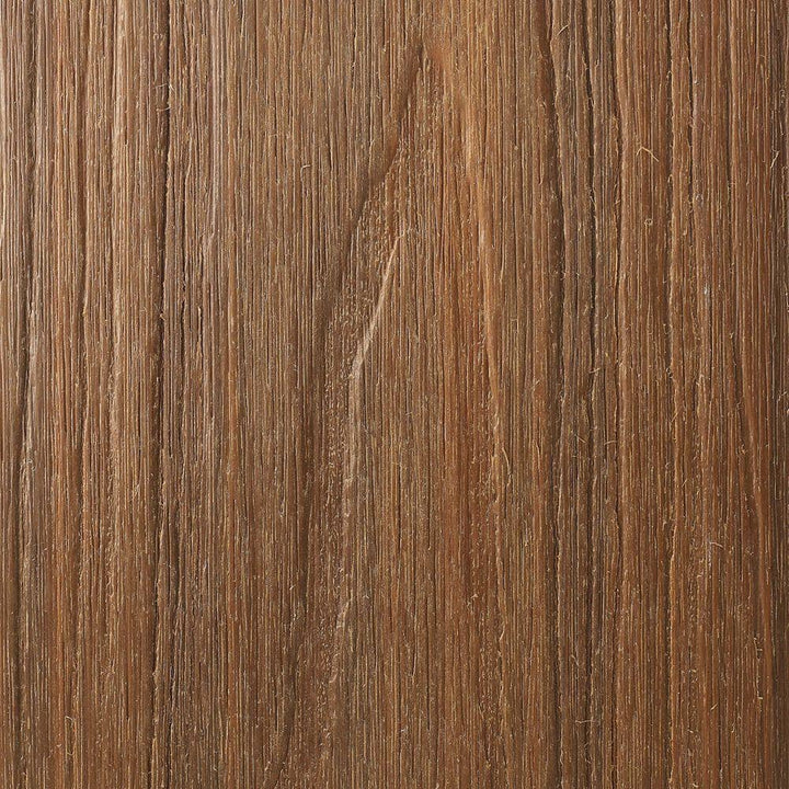 NewTechWood Naturale Magellan Series 1 in. x 5-1/2 in. x 0.5 ft. Peruvian Teak Composite Decking Board Sample with Groove