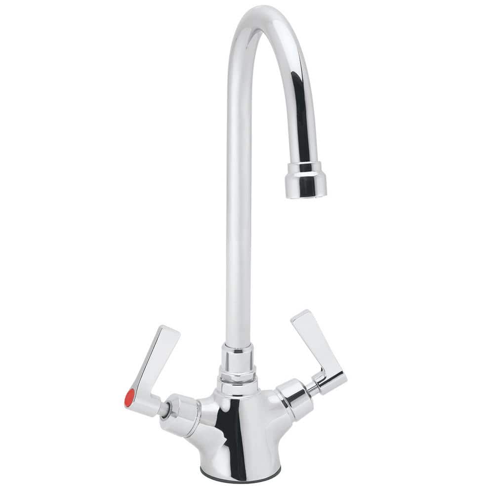 Speakman Commander Double Handle Laboratory Faucet, Polished Chrome