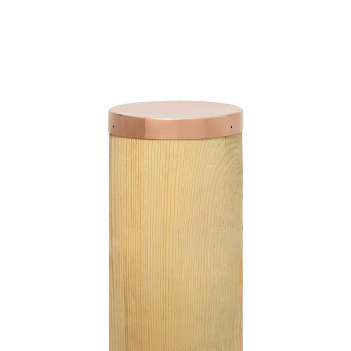 Protectyte 11-1/2 in. Diameter Copper Piling Cap Pan Style