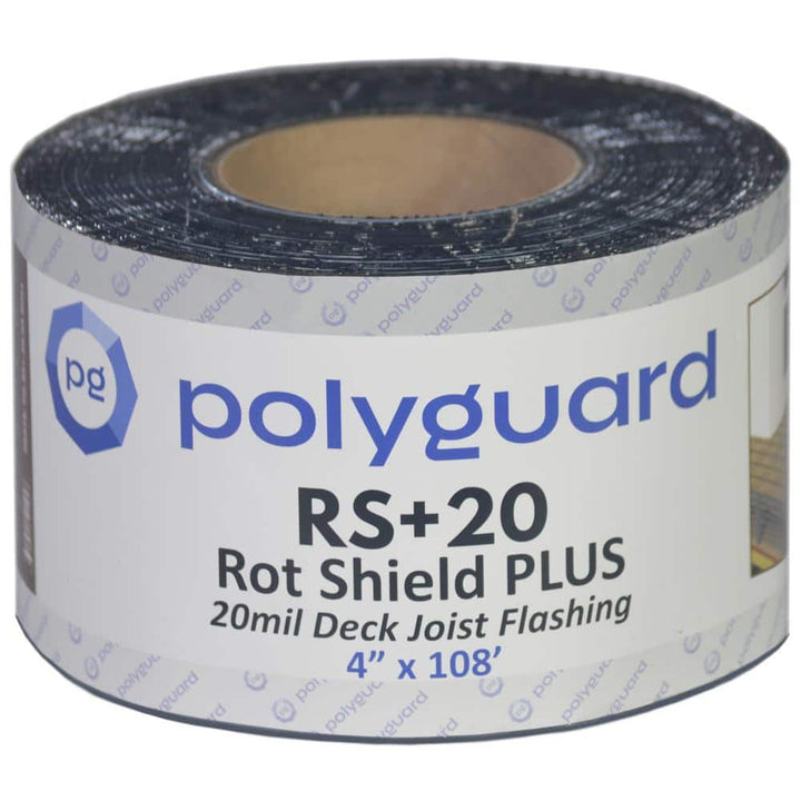 POLYGUARD Rot Shield Plus Self-Adhesive Joist and Deck Flashing Tape, 4 in. x 108 ft.