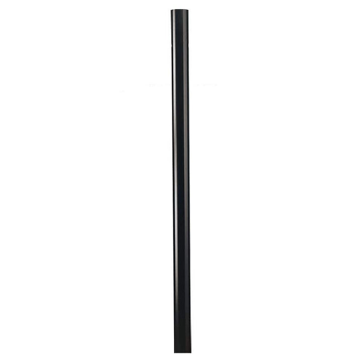 3 in. Steel Outdoor Black Lighting Post