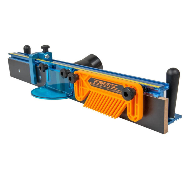 POWERTEC 3-3/8 in. Tall 24 in. L Deluxe Router Table Fence System