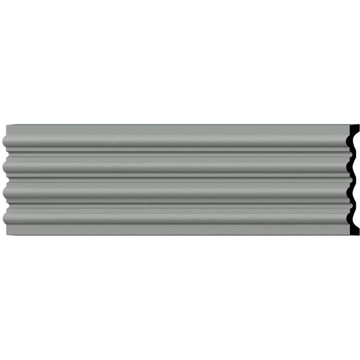 Ekena Millwork 1-7/8 in. x 15 in. x 78-3/4 in. Primed Polyurethane Victorian Casing