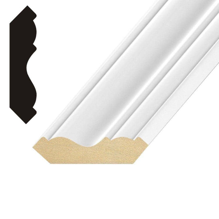 Builders Choice OP402 5/8 in. x 2-9/16 in. MDF Crown Moulding