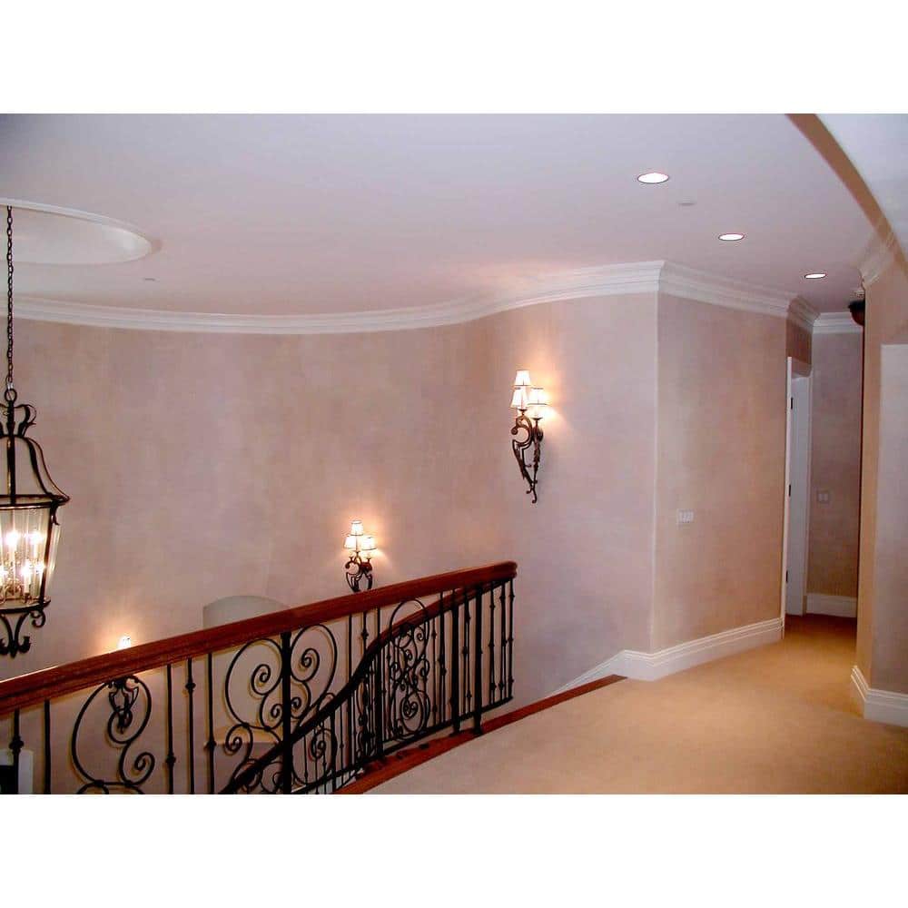 Flex Trim HD 049 9/16 in. x 3-5/8 in. x 144 in. Polyurethane Flexible Crown Moulding