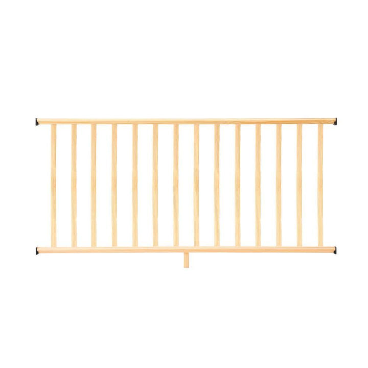 ProWood 6 ft. Southern Yellow Pine Routed Rail Kit with SE Balusters